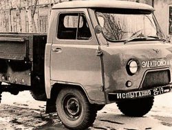 УАЗ показал электрический грузовик из прошлого. Фото