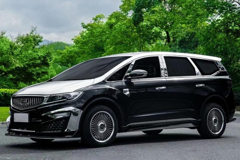 Geely показала роскошный минивэн с интерьером в духе Rolls-Royce