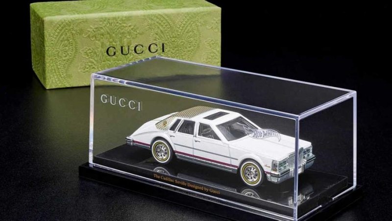 Gucci и Hot Wheels выпустили игрушечный Cadillac
