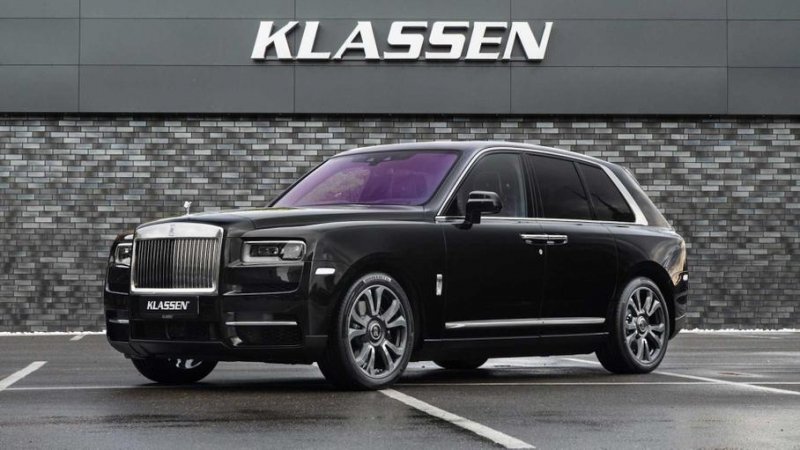 Немецкое тюнинговое ателье выпустило бронированный Rolls-Royce Cullinan