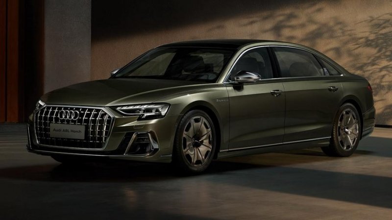 Обновлённая Audi A8 дебютировала в удлинённой версии Horch