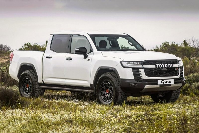 Посмотрите, как мог бы выглядеть Toyota Land Cruiser 300 в кузове пикап