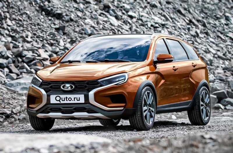 Посмотрите, как может выглядеть обновленная Lada Vesta