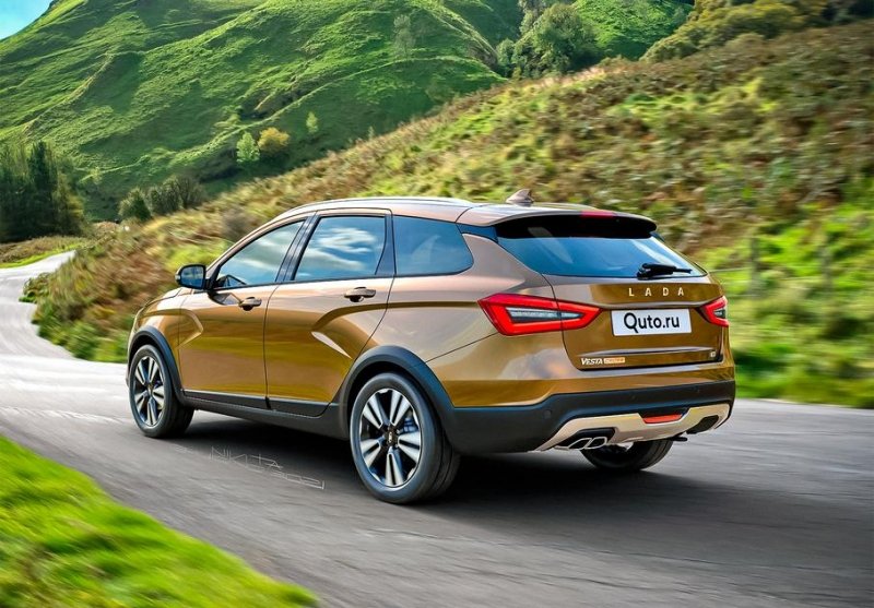 Посмотрите, как может выглядеть обновленная Lada Vesta