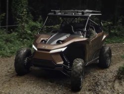 Посмотрите на багги Lexus с мотором, работающим на водороде