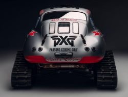 Посмотрите на классический Porsche в роли вездехода для полярников