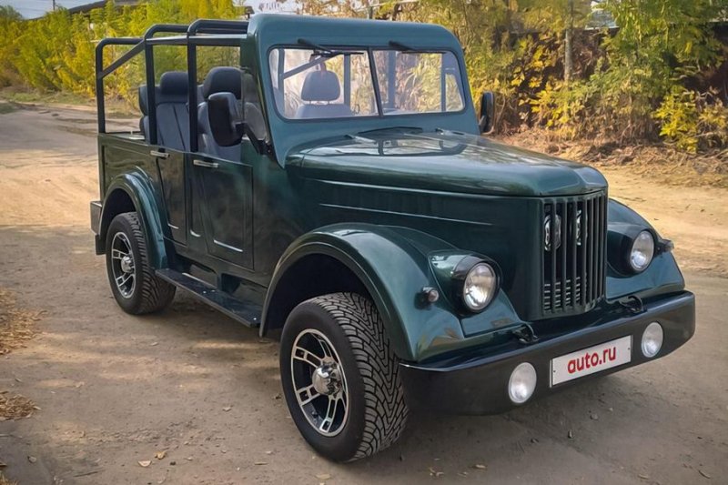 Самодельный ГАЗ-69, собранный из разных автомобилей, продают по цене Toyota Land Cruiser 300