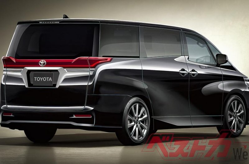 Toyota Alphard нового поколения: опубликованы первые изображения