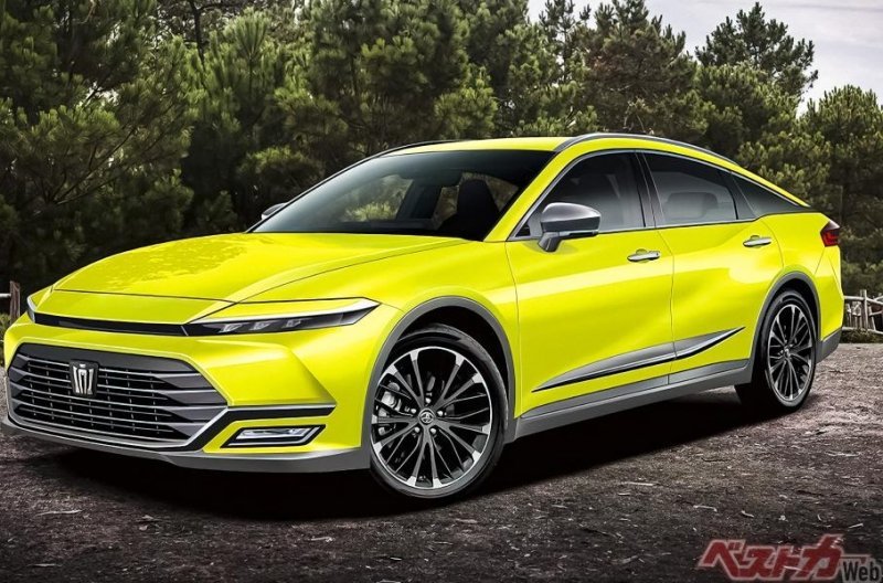 У нового Toyota Crown появится версия для плохих дорог