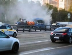 В Москве снова загорелся электробус. Это уже третий случай за месяц
