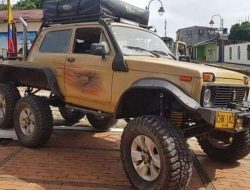 Видео: в Америке сделали безумную Lada Niva 6×6