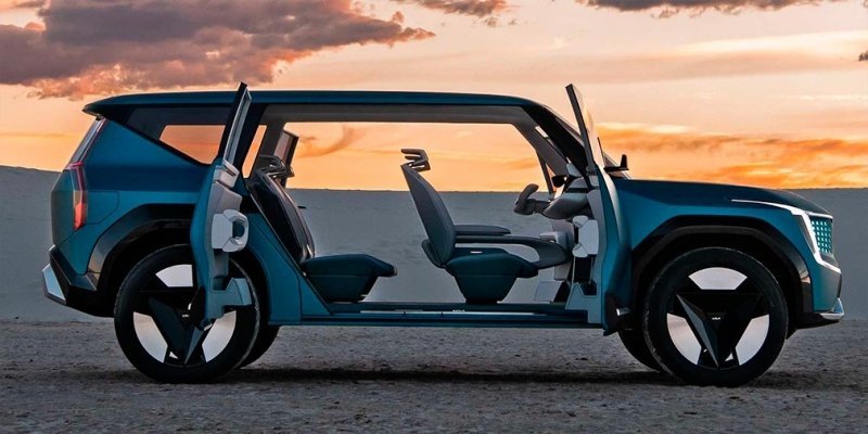 
            Kia представила новый большой кроссовер EV9
        