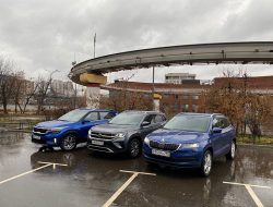 Бойцовский клуб: сравнительный тест-драйв Volkswagen Taos, Skoda Karoq и Kia Seltos