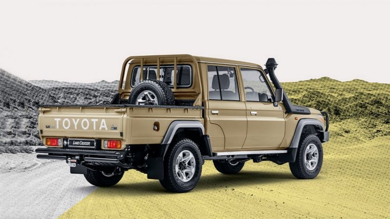 
            Toyota представила спецверсию Land Cruiser 70, которому больше 30 лет
        