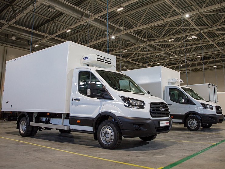 Ford начал производить кузова для Transit по новой технологии