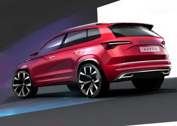 Каким станет после обновления кроссовер Skoda Karoq