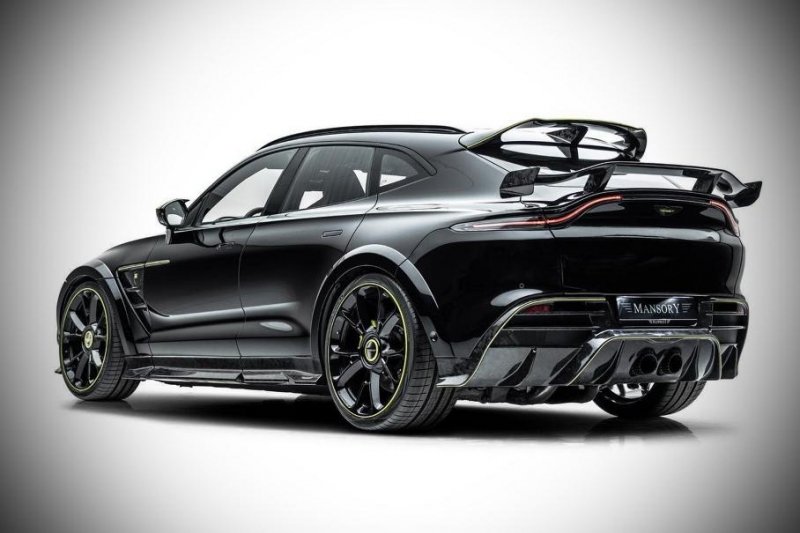 Mansory разработала дикий тюнинг-кит для Aston Martin DBX