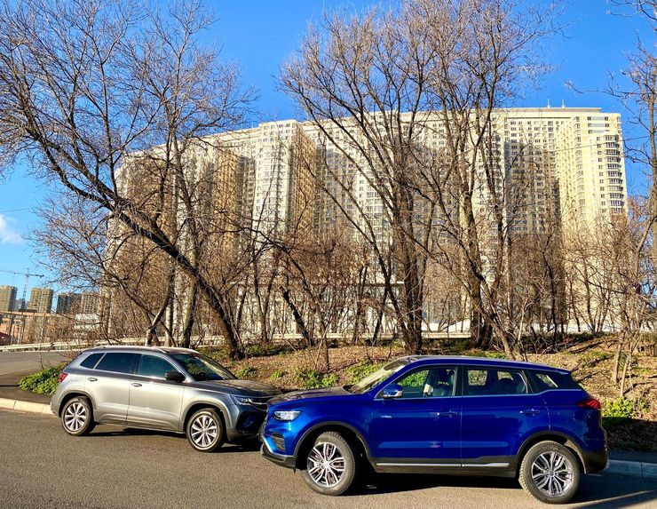 О вкусах еще как спорят: сравнительный тест Geely Atlas Pro и Volkswagen Taos