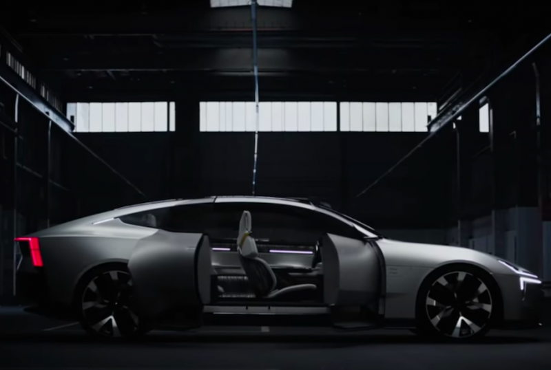 Polestar впервые показала конкурента Tesla Model S