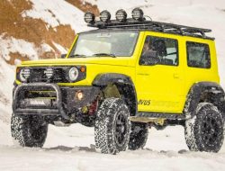 Посмотрите на экстремальный Suzuki Jimny с 400-миллиметровым клиренсом