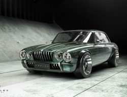 Посмотрите на рестомод Jaguar с мотором V8 и состаренным салоном