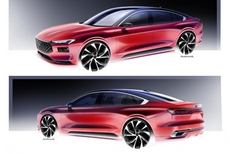 Раскрыта внешность нового седана Ford Mondeo