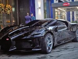 Самый дорогой и единственный в мире Bugatti заметили в Лондоне. Но есть нюанс