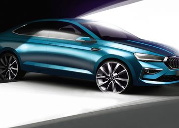 Skoda опубликовала официальные изображения бюджетного седана Slavia
