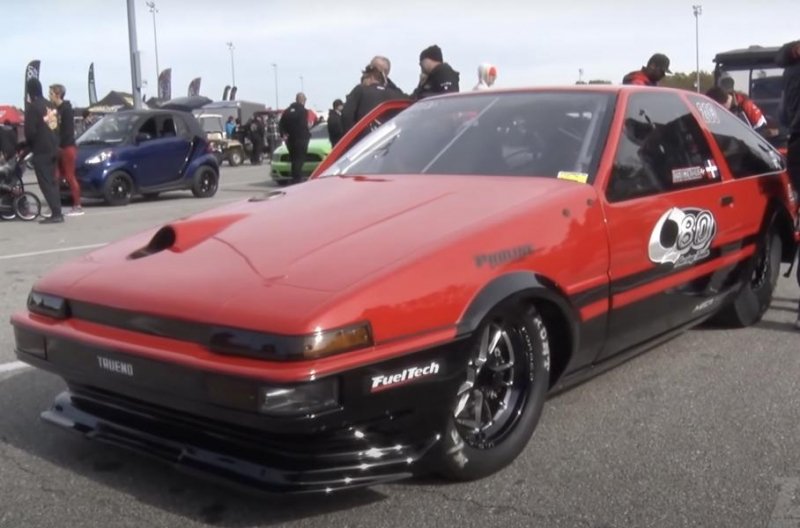Видео: самая быстрая Toyota AE86 с 2000-сильным мотором