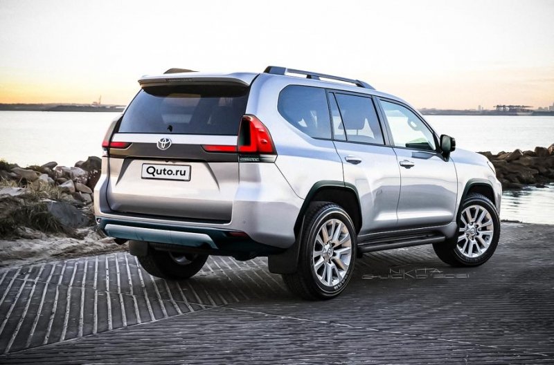 Вот так может выглядеть новый Toyota Land Cruiser Prado