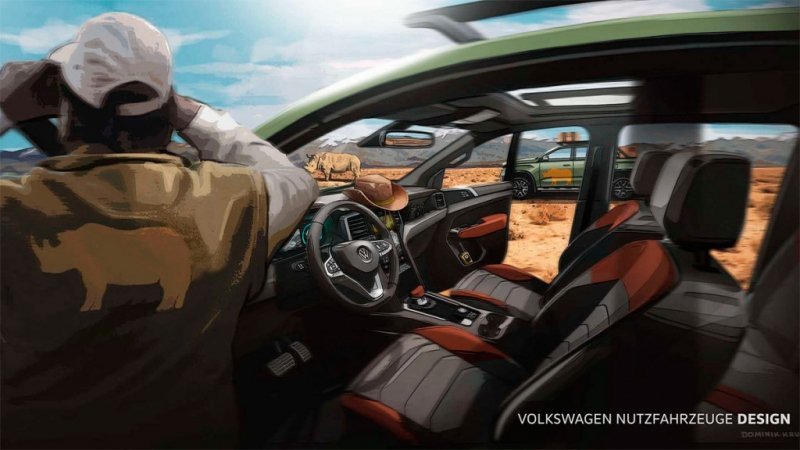 
            Volkswagen показал дизайн нового Amarok
        