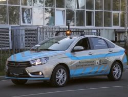 Беспилотную Lada Vesta вывели на дороги. Видео