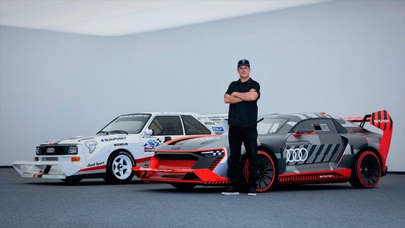 
            Audi создала уникальный дрифткар для Кена Блока. Фото
        
