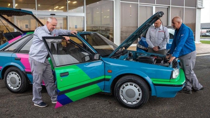 
            Nissan отметил 35-летие модели Bluebird выпуском ретро-электрокара
        