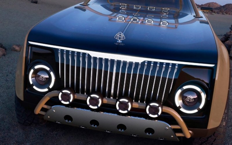 
            Maybach показал шестиметровое внедорожное купе
        