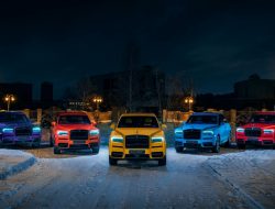 Rolls-Royce посвятил спецверсию Cullinan атмосфере московских ночей