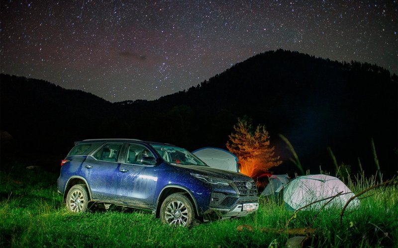 
            Горы счастья. Экспедиция по Северному Кавказу на Toyota Fortuner
        