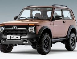 Как может выглядеть обновленная Lada Niva: первые изображения