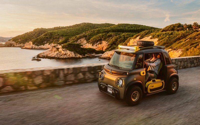 
            Дешевый электрокар Citroen My Ami получил версию для бездорожья
        