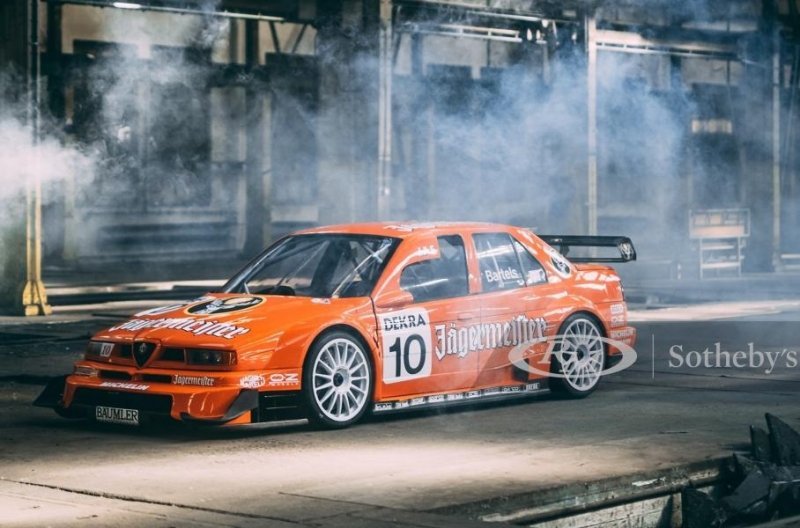 Гоночную 420-сильную Alfa Romeo из двух сезонов DTM пустят с молотка