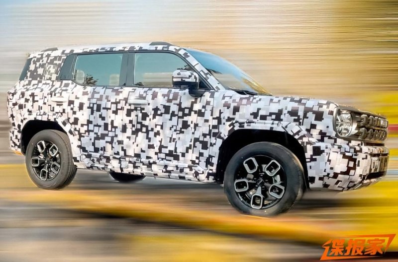 Haval вывел на тесты большой кроссовер с брутальным дизайном