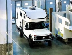 Lada Niva превратили в дом на колесах по заказу немецких клиентов