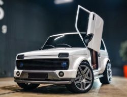 Lada Niva с дверями а-ля Lamborghini и салоном от Мерседеса продают в 3 раза дороже новой