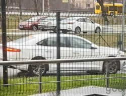 На белорусском заводе Geely замечен седан Preface