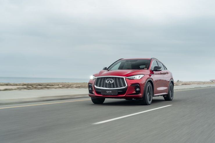 Натяни поглубже кепку: первый тест-драйв нового купе-кроссовера Infiniti QX55