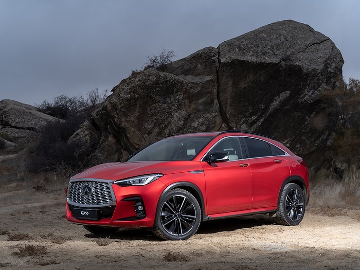 Натяни поглубже кепку: первый тест-драйв нового купе-кроссовера Infiniti QX55