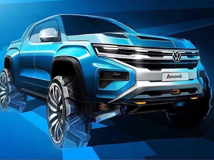 Немцы показали новейший Volkswagen Amarok