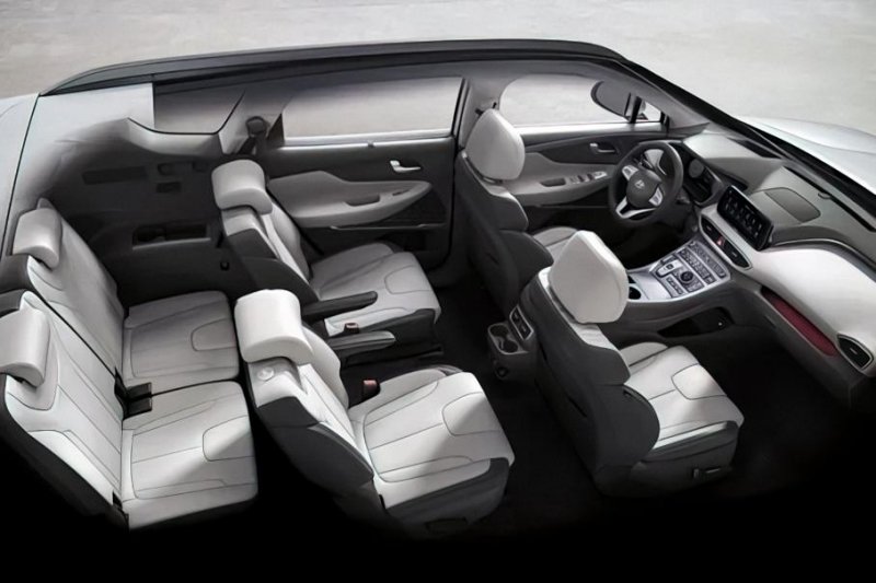 Обновленный Hyundai Santa Fe получил шестиместную версию