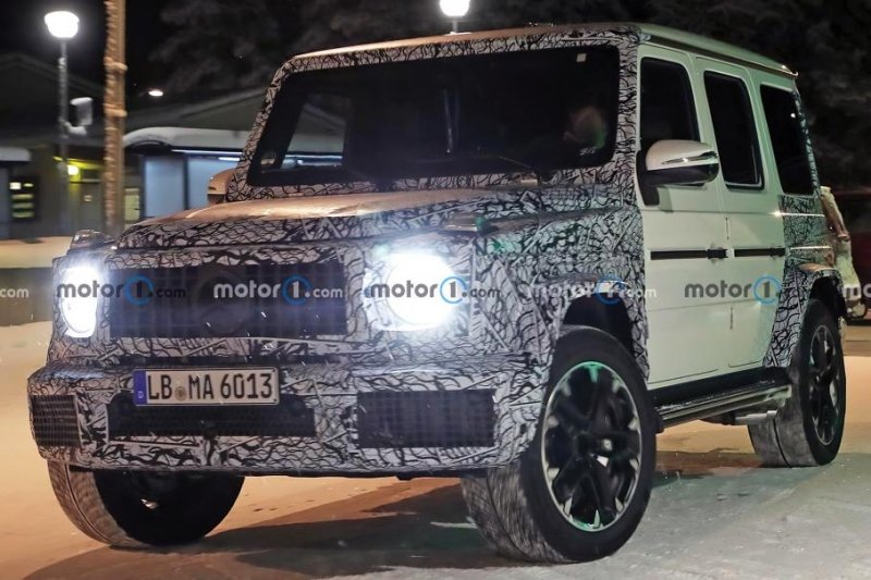 Появились первые фотографии обновленного Mercedes-Benz G 63