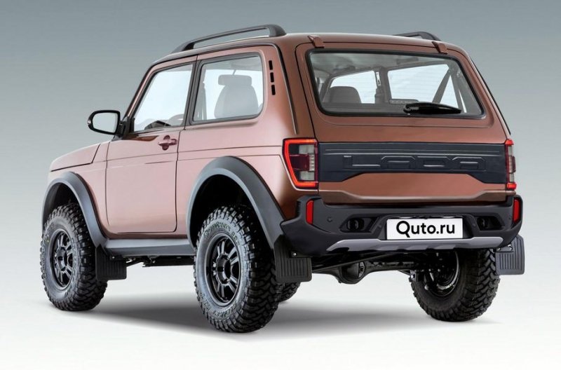 Посмотрите, какой может быть обновленная Lada Niva Legend